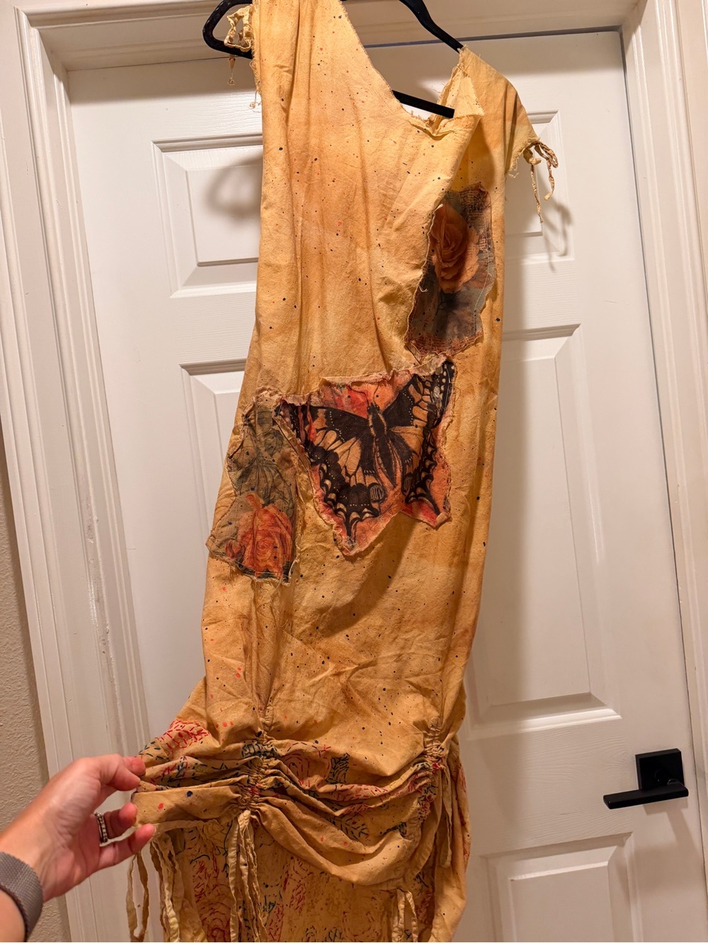 A Rare bird- Moonglow Butterfly Maxi Dress - Picture 4 of 6